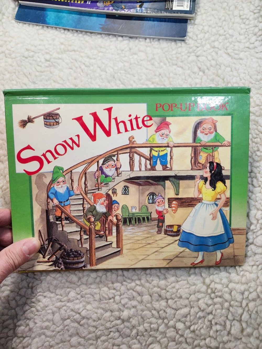 Snow White Pop Up Book Grandreams 1996 Childrens Pop Up Board Book Illustrated